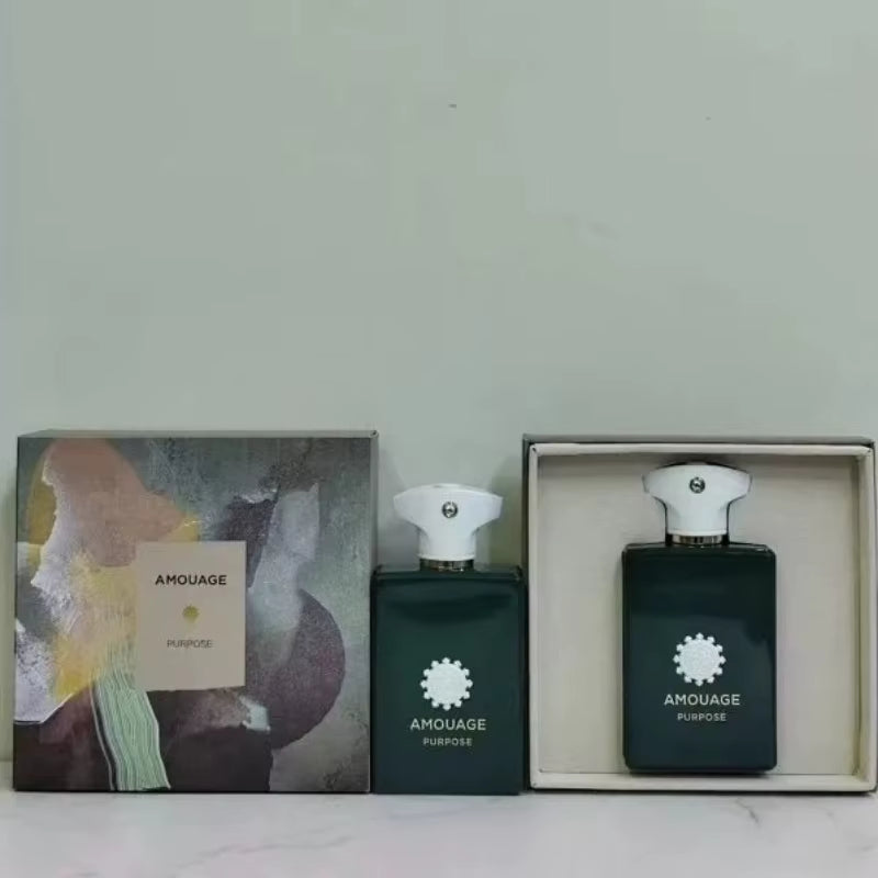 AMOUAGE 100Ml Men’S Perfume Long Lasting Eau De Parfum Woody Oriental Aromatic Scent Fresh Warm Luxury Cologne Elegant Gift