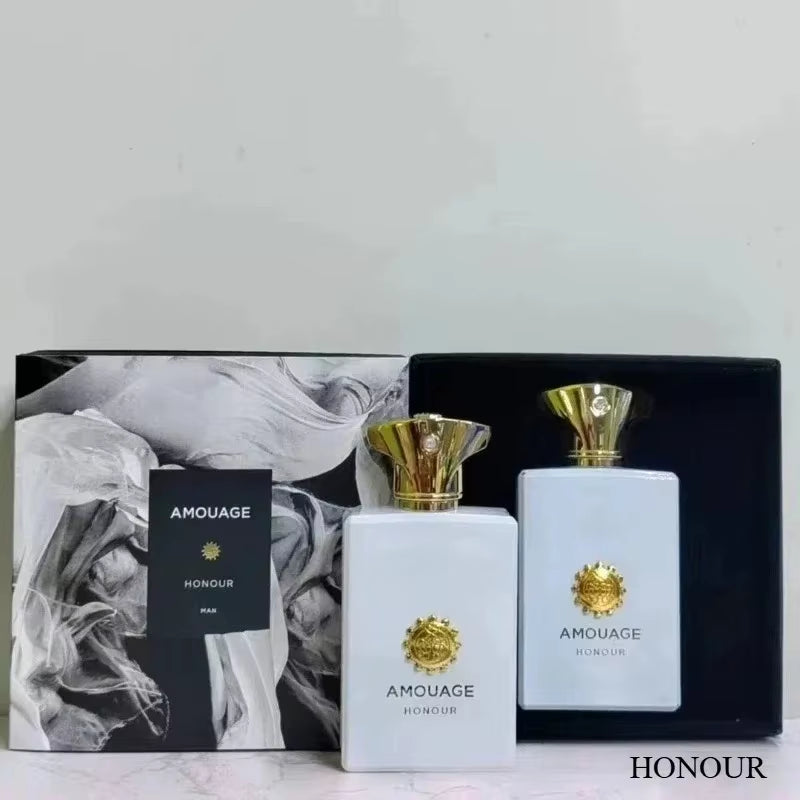AMOUAGE 100Ml Men’S Perfume Long Lasting Eau De Parfum Woody Oriental Aromatic Scent Fresh Warm Luxury Cologne Elegant Gift