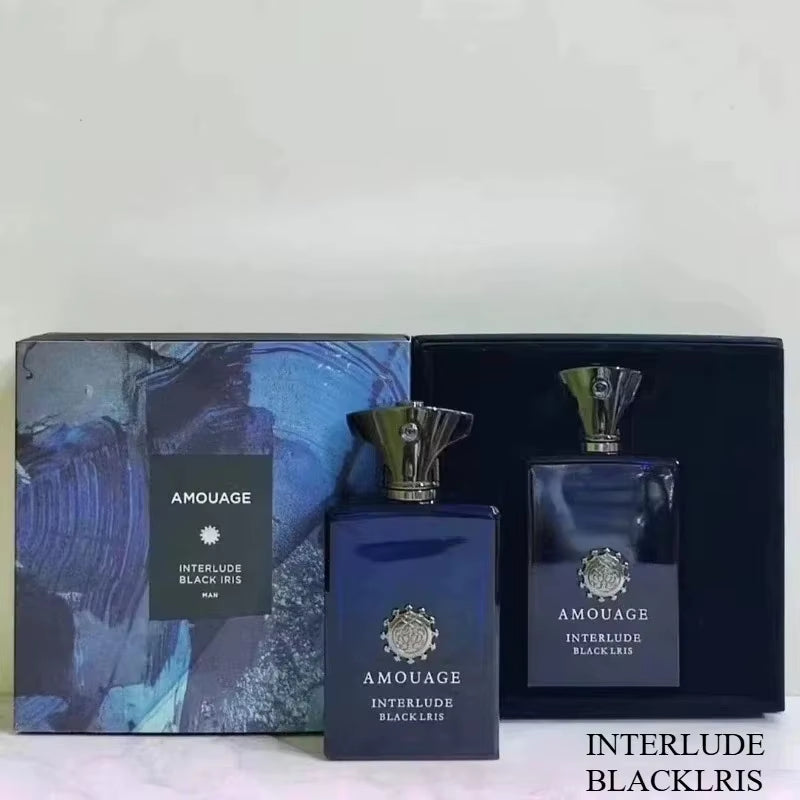 AMOUAGE 100Ml Men’S Perfume Long Lasting Eau De Parfum Woody Oriental Aromatic Scent Fresh Warm Luxury Cologne Elegant Gift